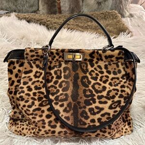 Leopard Print Women's Bag